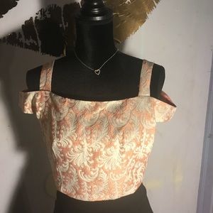 Shell crop top
